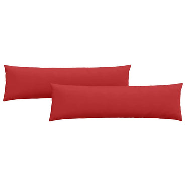vidaXL Sofakissen 2 pcs Rot 145 x 40 cm Stoff