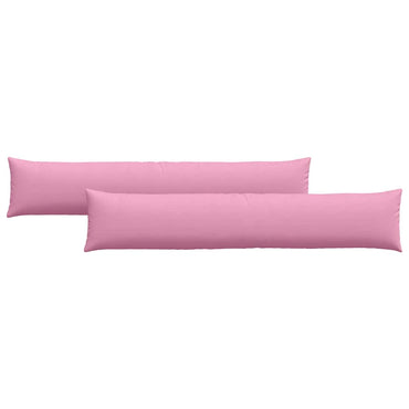 vidaXL Sofakissen 2 pcs Rosa 200 x 40 cm Stoff