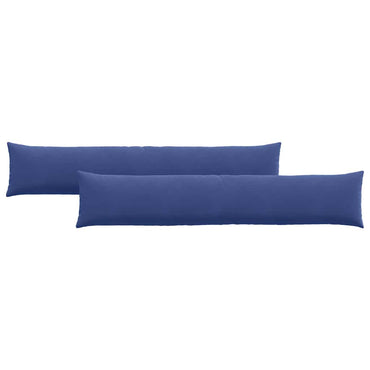 vidaXL Sofakissen 2 Stück Polizeiblau 200 x 40 cm Cordstoff