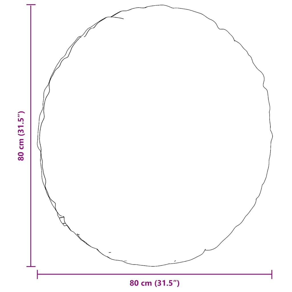 Sitzkissen 2 pcs Grau-Grün Ø 80 cm Cordstoff