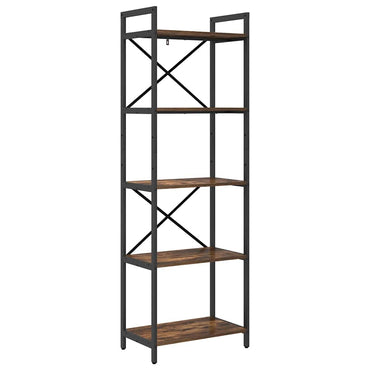 vidaXL Bücherregal Geräucherte Eiche 56 x 34 x 171 cm Holzwerkstoff