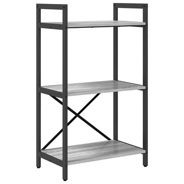 vidaXL Bücherregal Graues Sonoma 56 x 34 x 96 cm Holzwerkstoff