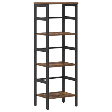 vidaXL Bibliothèque chêne fumé 40 x 29,5 x 115 cm bois d'ingénierie
