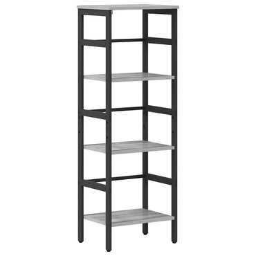 vidaXL Bibliothèque gris Sonoma 40 x 29,5 x 115 cm en bois d'ingénierie