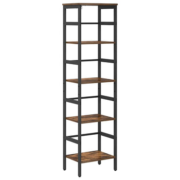 vidaXL Bücherregal Geräucherte Eiche 40 x 29,5 x 149 cm Holzwerkstoff