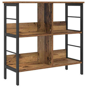 vidaXL Bücherregal Altholz 82 x 32 x 79 cm Holzwerkstoff