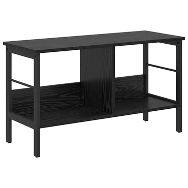 vidaXL Bücherregal Schwarz Eichen-Optik 82 x 32 x 47 cm Holzwerkstoff