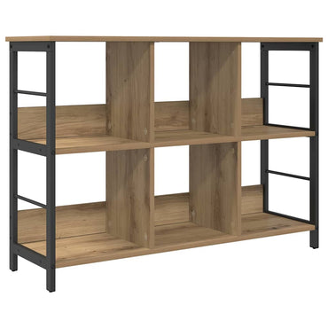vidaXL Bücherregal Artisan-Eiche 102 x 32 x 72,5 cm Holzwerkstoff