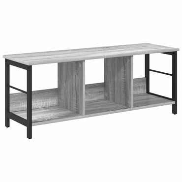vidaXL Bücherregal Graues Sonoma 102 x 32 x 40,5 cm Holzwerkstoff