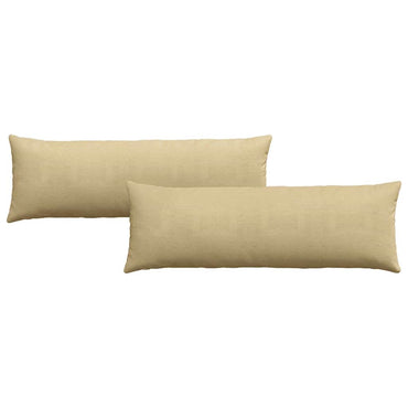 vidaXL Sofakissen 2 Stück Grau-Grün 120 x 40 cm Cordstoff