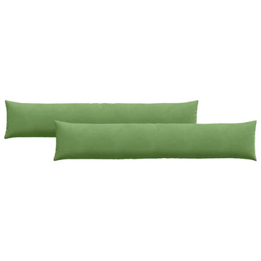 vidaXL Sofakissen 2 Stück Hellgrün 200 x 40 cm Cordstoff