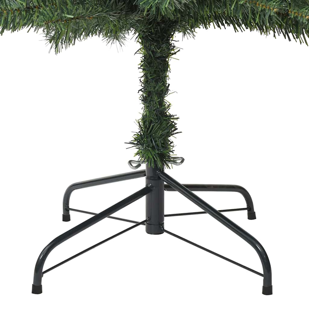 vidaXL Künstlicher Weihnachtsbaum mit 300 LEDs mit Ständer Grün 270 cm