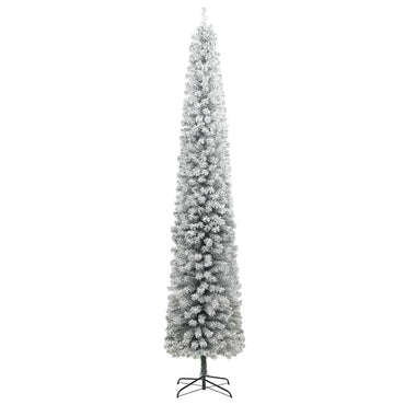 vidaXL Künstlicher Weihnachtsbaum mit 300 LEDs mit Ständer Grün 270 cm