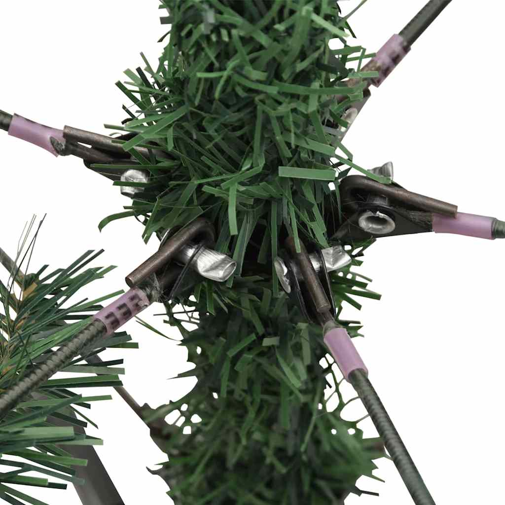 vidaXL Künstlicher klappbarer Weihnachtsbaum mit Tannenzapfen 150 cm