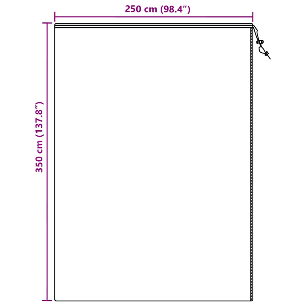 Winterschutz fur Pflanzen 3 pcs Grün 3,5 x 2,5 m Vliesstoff