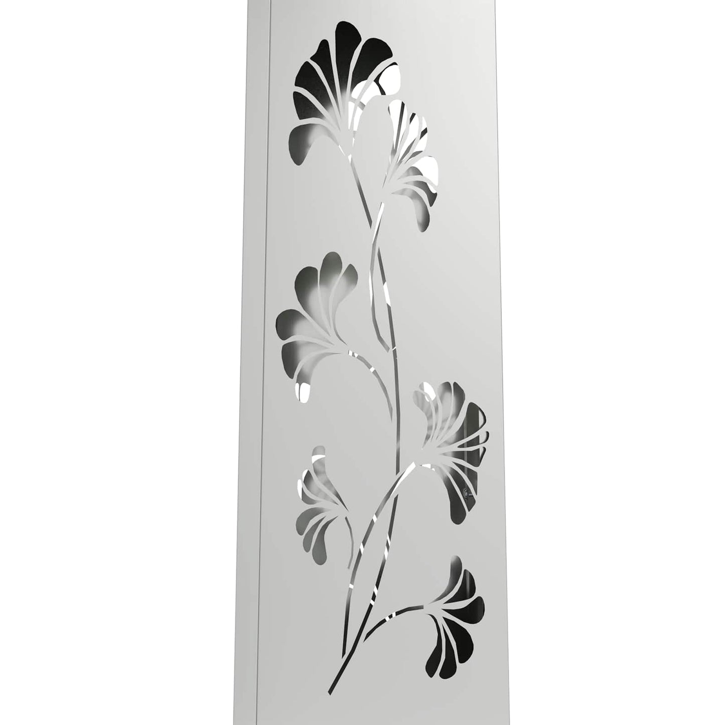 Solar LED Weg Licht 2 pcs Silber Galvanisiertes Stahl