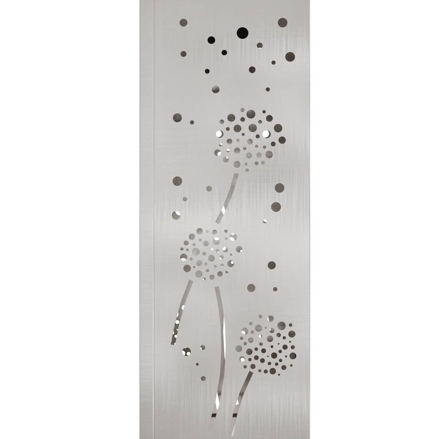 Solar LED Weg Licht 2 pcs Silber Edelstahl