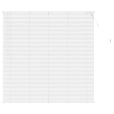vidaXL Venetianer Jalousie Verstellbar Weiß 150 x 150 cm PVC