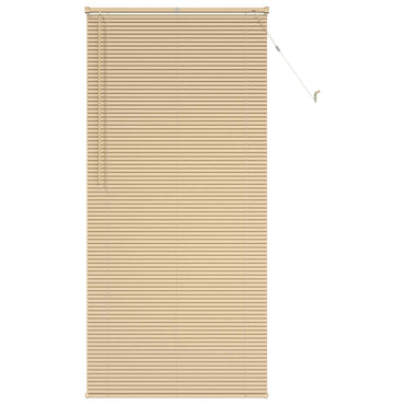 vidaXL Venetianer Jalousie Hellbraun mit Muster 213 x 100 cm PVC