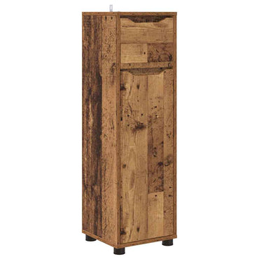 vidaXL Meuble de salle de bain en bois recyclé 30,5 x 30 x 101 cm Bois d'ingénierie
