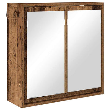 vidaXL Armoire de toilette en bois de récupération 60 x 20 x 60 cm Bois d'ingénierie