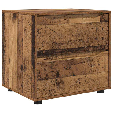 vidaXL Aufbewahrungsschrank Altholz 60 x 48 x 57 cm Holzwerkstoff
