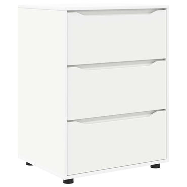 vidaXL Aufbewahrungsschrank Weiß 60 x 48 x 81 cm Holzwerkstoff