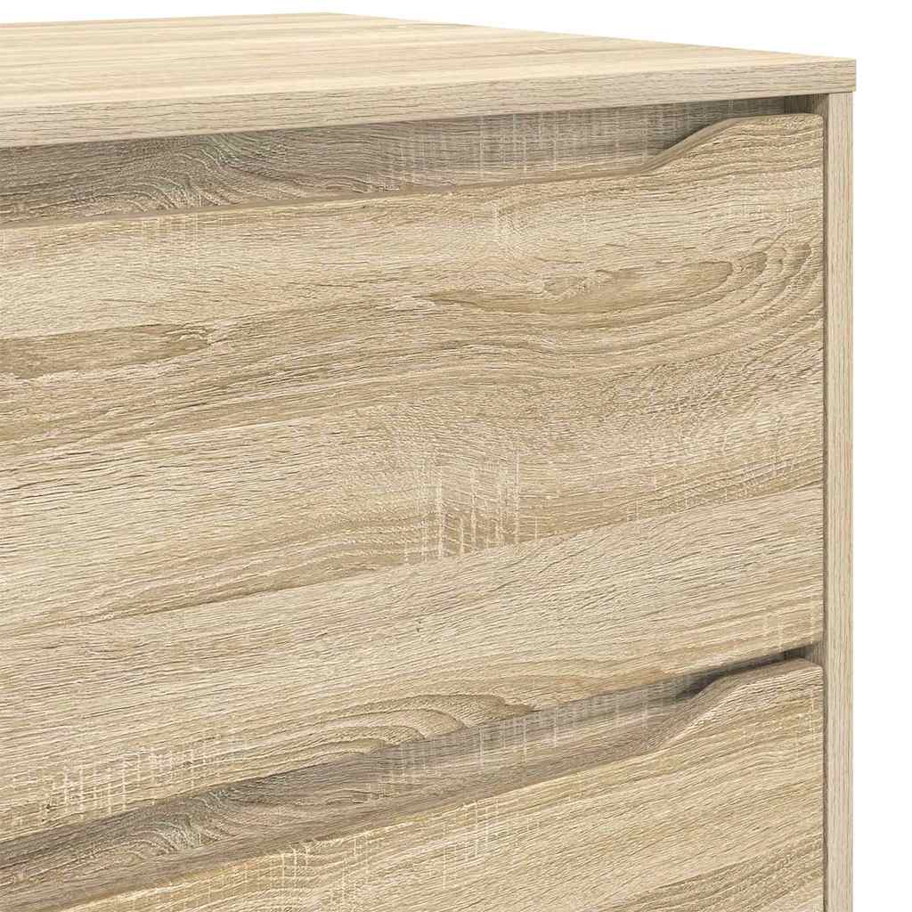 vidaXL Aufbewahrungsschrank Sonoma-Eiche 40 x 48 x 81 cm Holzwerkstoff