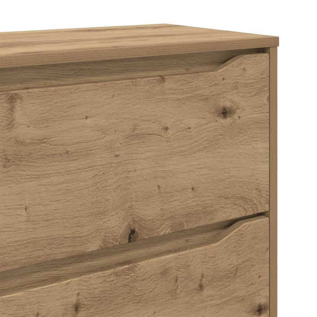 vidaXL Aufbewahrungsschrank Artisan-Eiche 40 x 48 x 81 cm