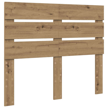vidaXL Kopfteil Artisan-Eiche 120 cm Holzwerkstoff
