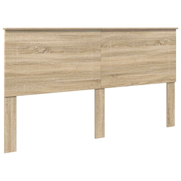 vidaXL Kopfteil Sonoma-Eiche 200 cm Holzwerkstoff