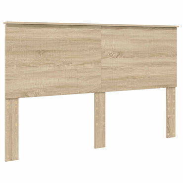 vidaXL Tête de lit avec tête de lit chêne Sonoma 160 cm en bois d'ingénierie