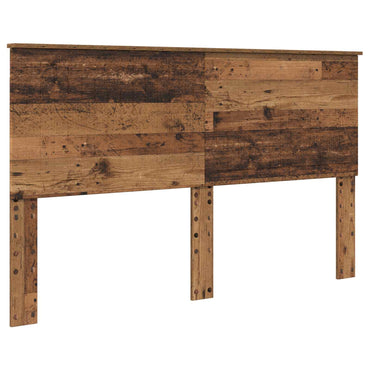 vidaXL Kopfteil mit Kopfteil Altholz 160 cm Holzwerkstoff