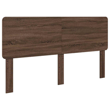 vidaXL Tête de lit aspect chêne marron 180 cm Bois d'ingénierie