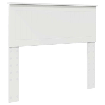 vidaXL Tête de lit Blanc 100 cm Bois d'ingénierie
