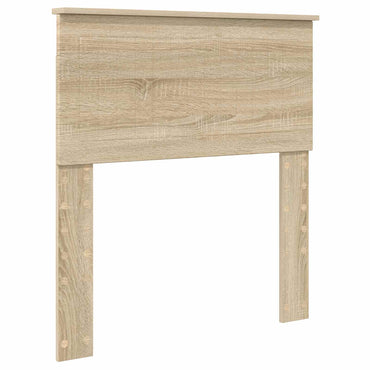 vidaXL Kopfteil Sonoma-Eiche 80 cm Holzwerkstoff