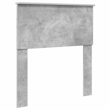 vidaXL Kopfteil Beton Grau 80 cm Holzwerkstoff