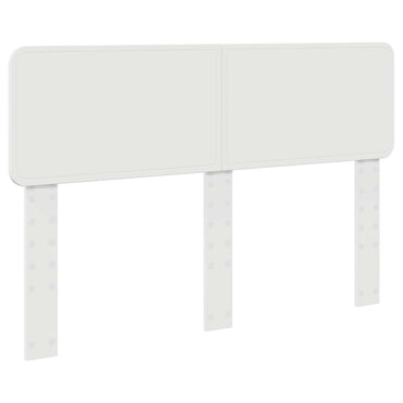 vidaXL Tête de lit Blanc 140 cm Bois d'ingénierie