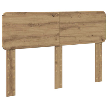 vidaXL Kopfteil Artisan-Eiche 140 cm Holzwerkstoff