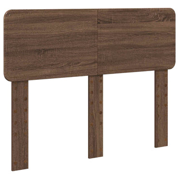 vidaXL Kopfteil Braun Eichen-Optik 135 cm Holzwerkstoff