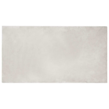vidaXL Tapis en fausse fourrure de lapin Olite beige 60 x 110 cm en polyester