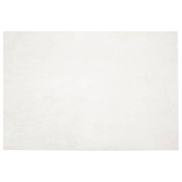vidaXL Kunstfell Hasen Teppich Olite Creme 140 x 200 cm Polyester