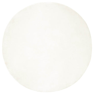 vidaXL Kunstfell Hasen Teppich Olite Creme Ø 80 cm Polyester