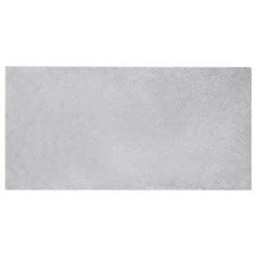 vidaXL Kunstfell Hasen Teppich Olite Grau 100 x 200 cm Polyester