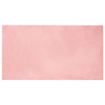 vidaXL Kunstfell Hasen Teppich Olite Rosa 60 x 110 cm Polyester