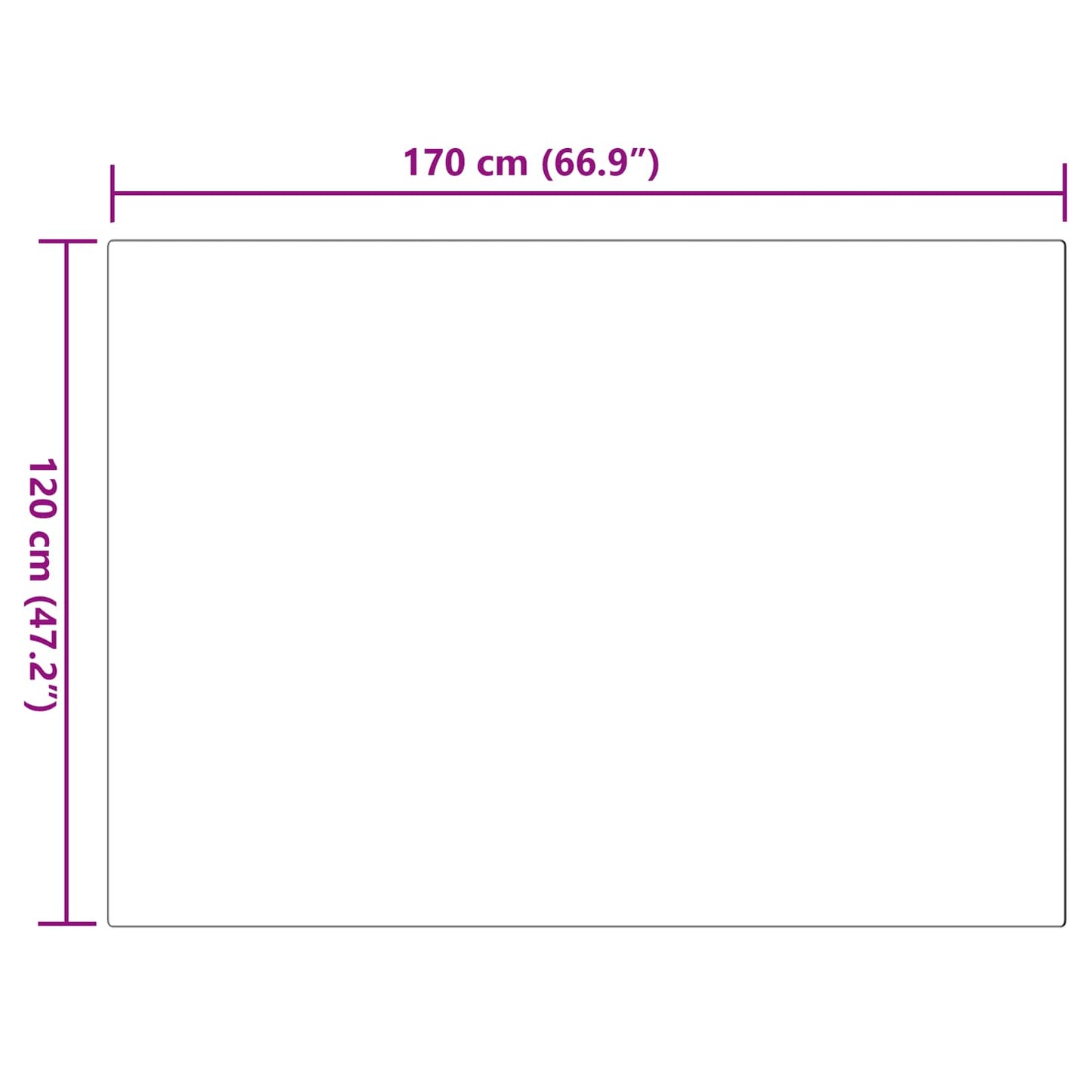 vidaXL Tapis en fausse fourrure de lapin Olite rose 120 x 170 cm Polyester