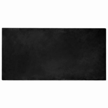 vidaXL Kunstfell Hasen Teppich Olite Schwarz 100 x 200 cm Polyester