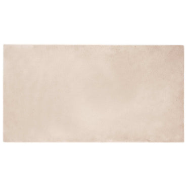 vidaXL Kunstfell Hasen Teppich Olite Taupe 60 x 110 cm Polyester
