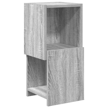 vidaXL Armoire d'angle Gris Sonoma 25,5x25x55cm Bois d'ingénierie