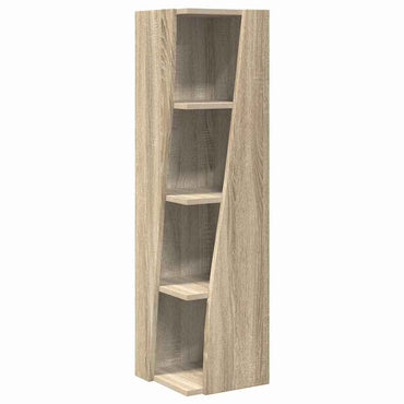vidaXL Eckschrank Sonoma-Eiche 27,5x27x102cm Holzwerkstoff